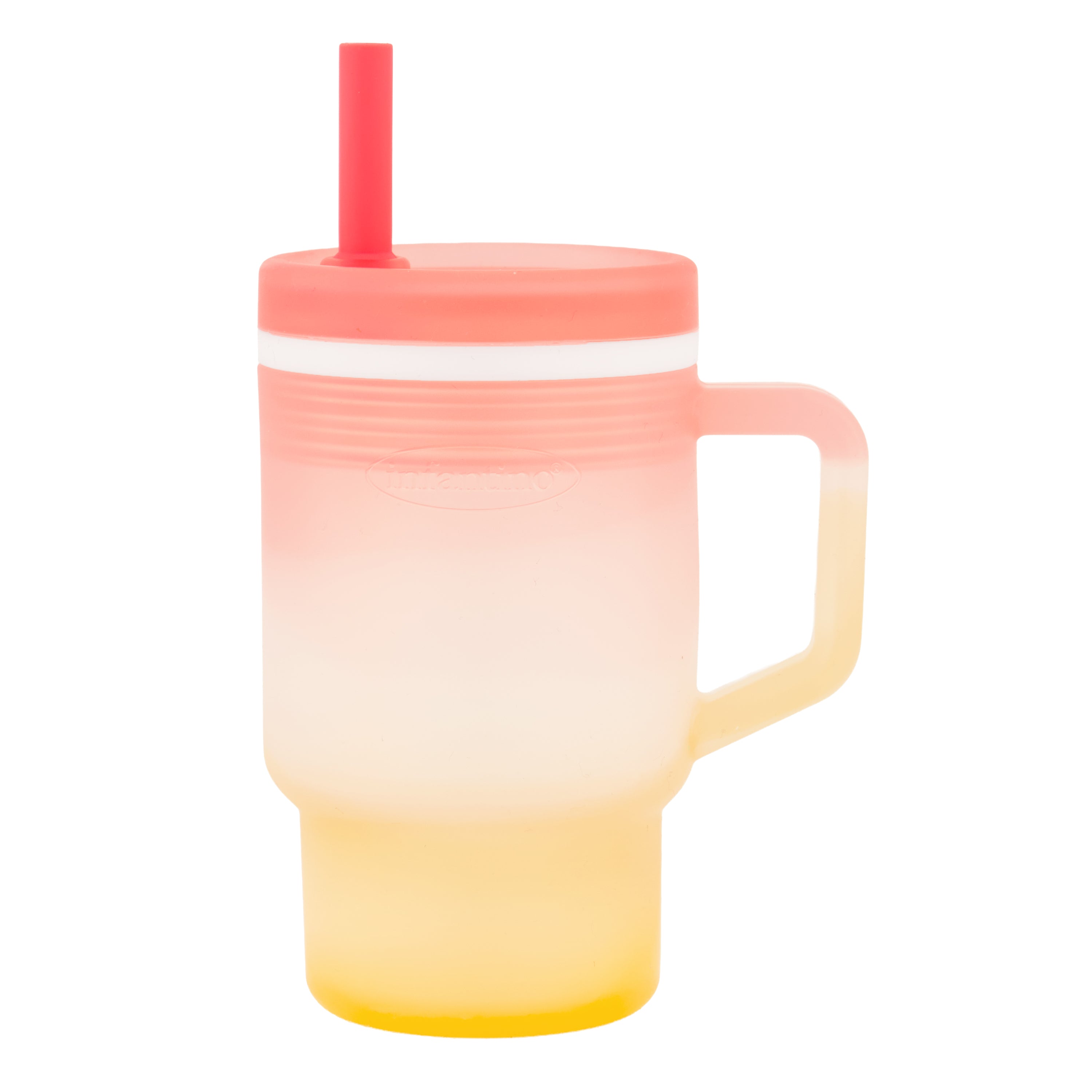 Ma première tasse en silicone Infantino Ombré Sunset Kiss 255 ml