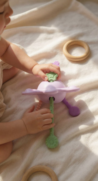 Petit jouet sensoriel violet