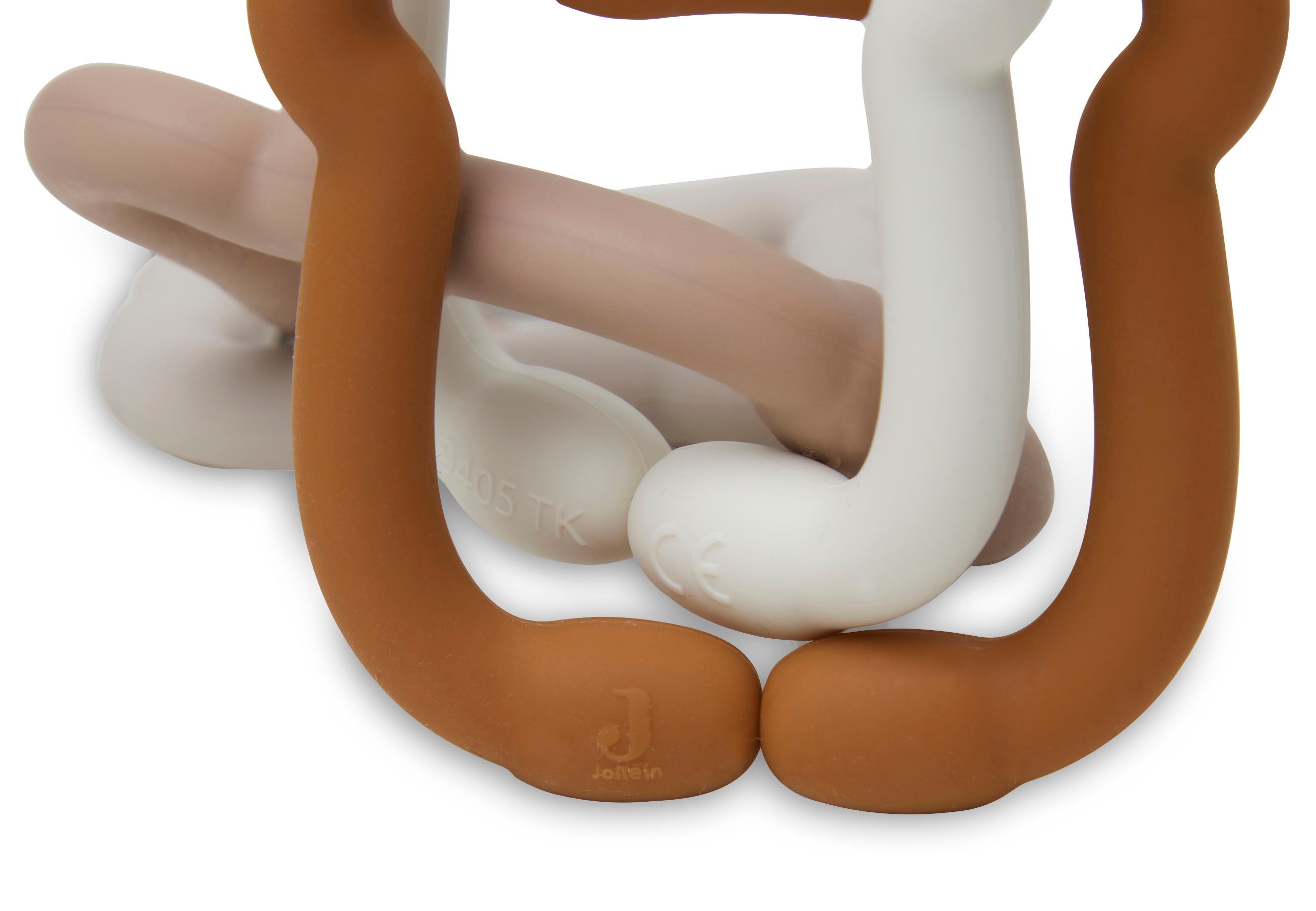 Jeu d'anneaux en silicone Teddy Bear Jollein bébé