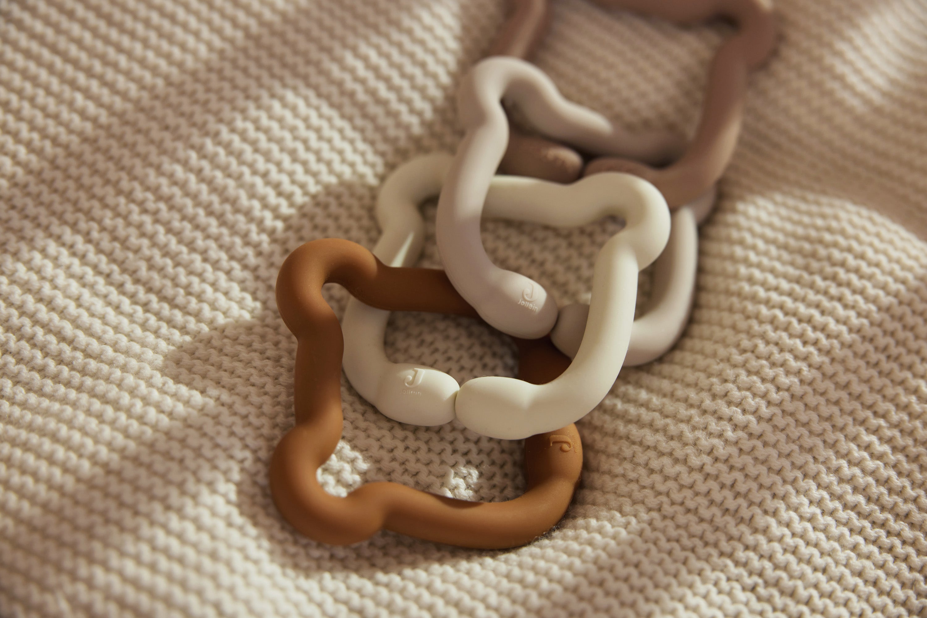 Jeu d'anneaux en silicone Teddy Bear Jollein ambiance