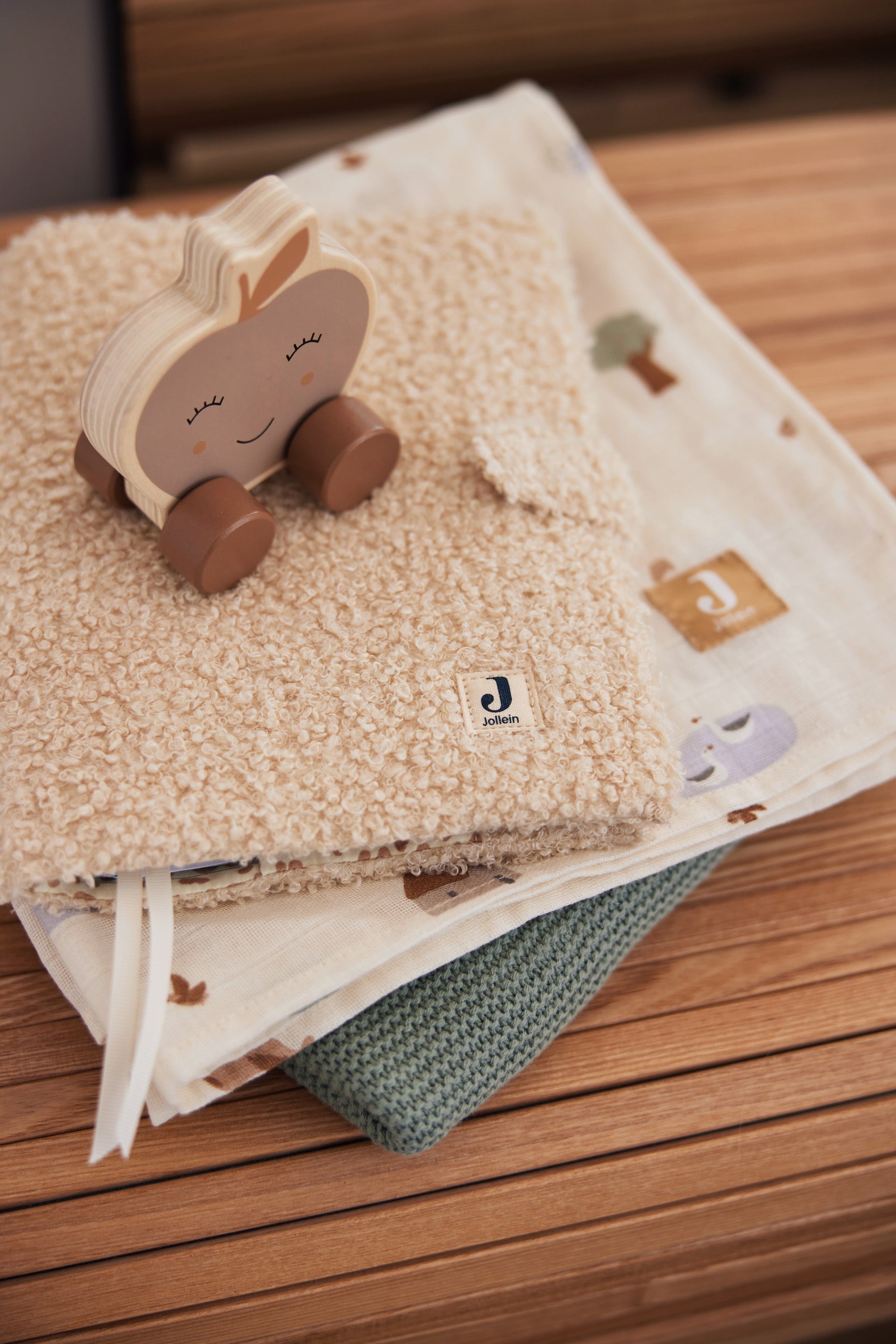 Protège carnet de santé Boucle Naturel Jollein lifestyle