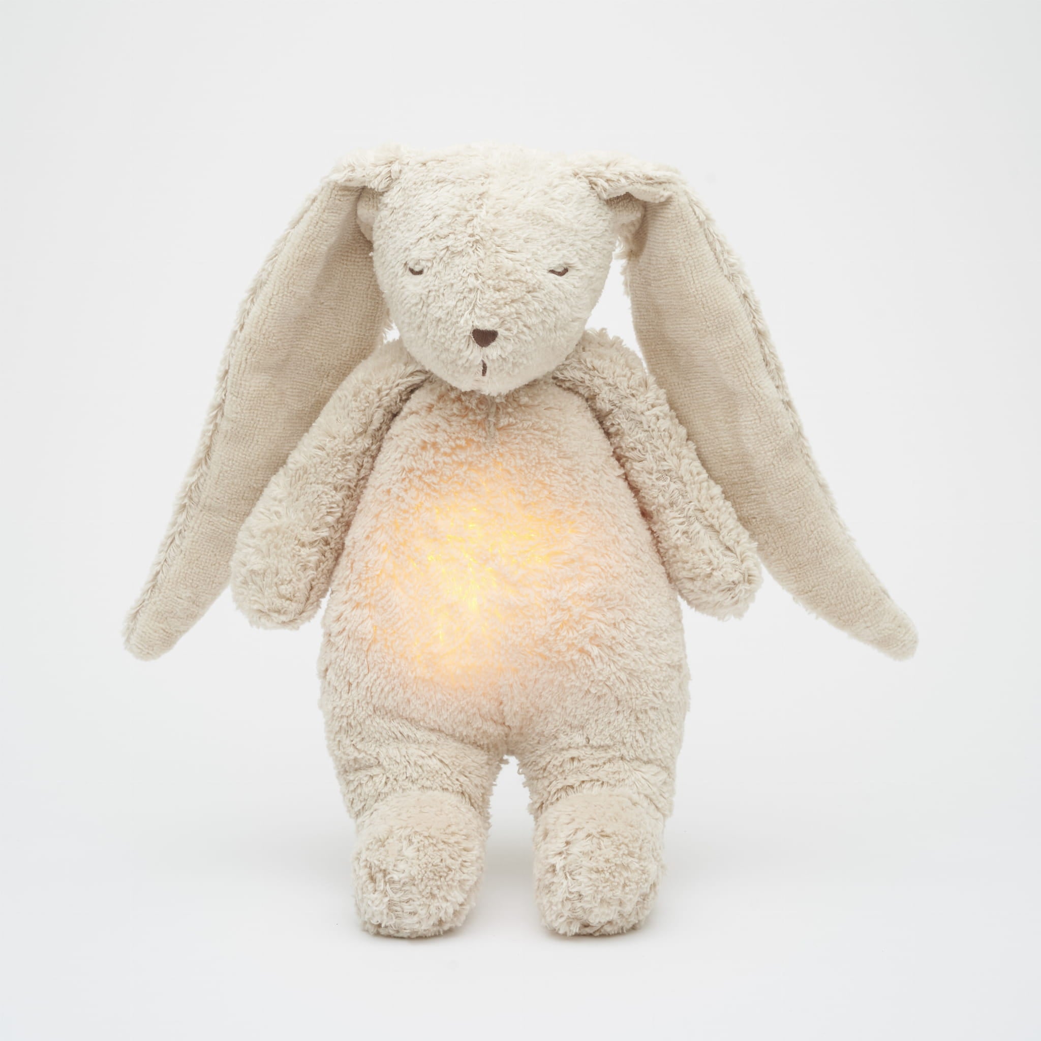 Lapin apaisant Moonie sable en coton bio