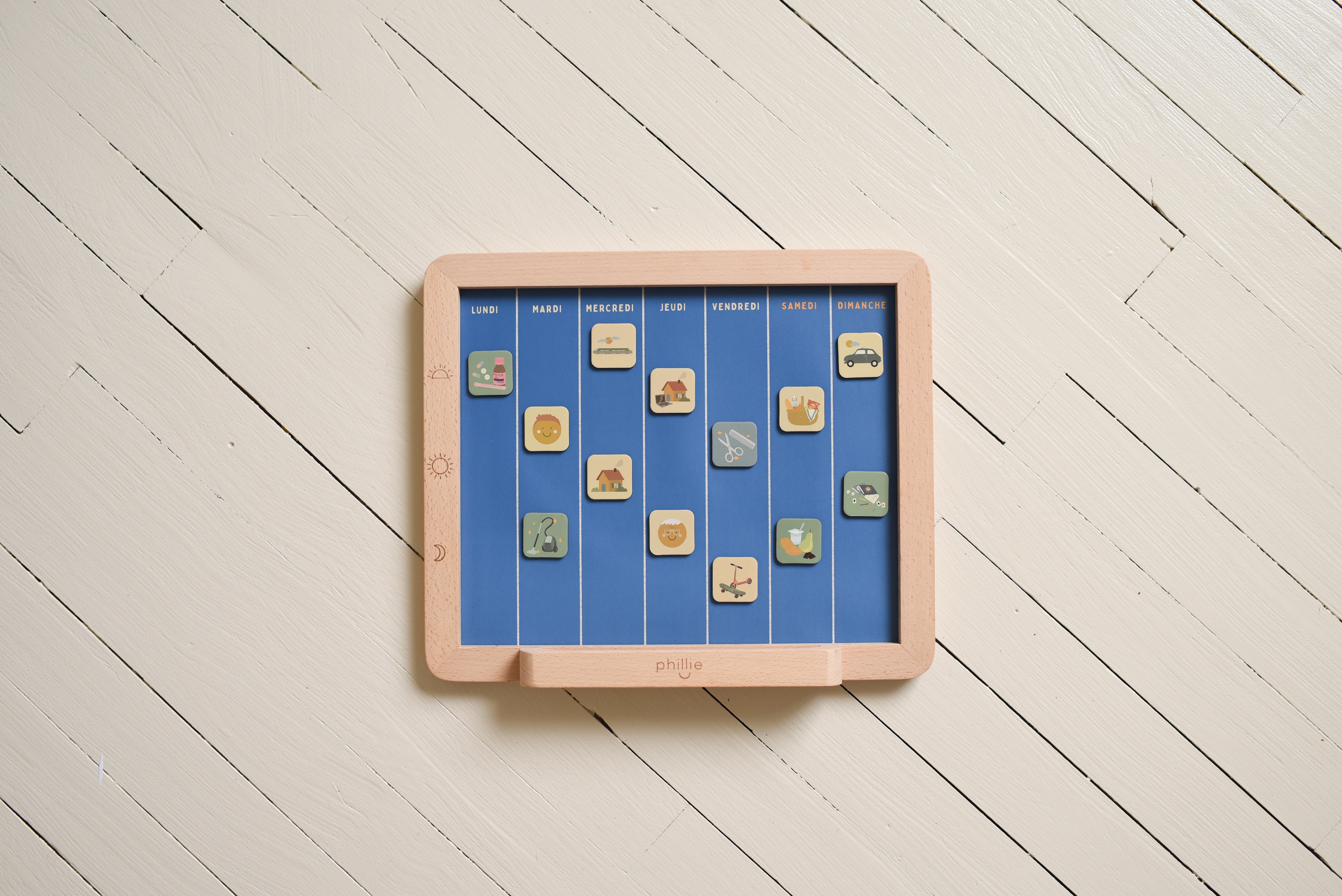 Magnets du semainier Les Petits Capables
