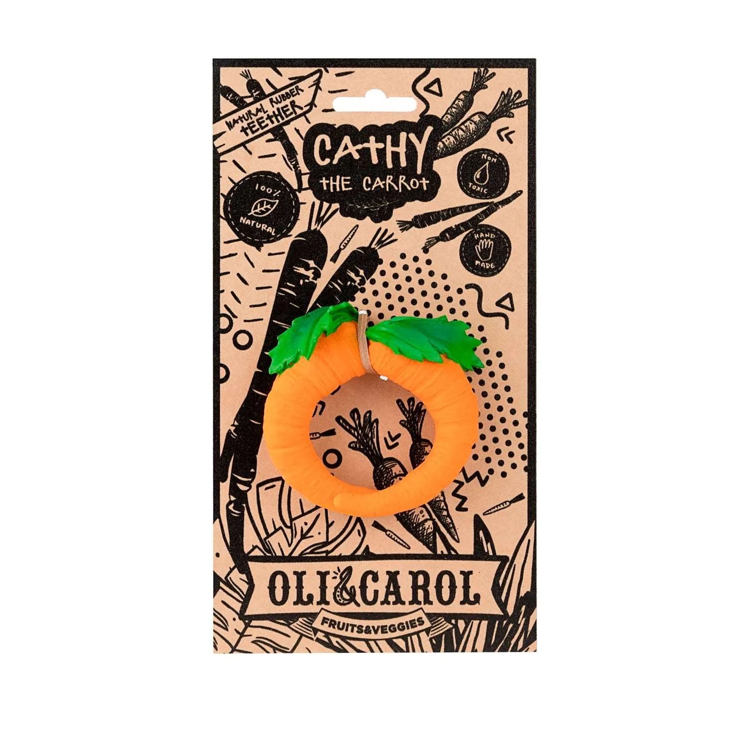 Cathy the Carrot Jouet Dentition Bébé