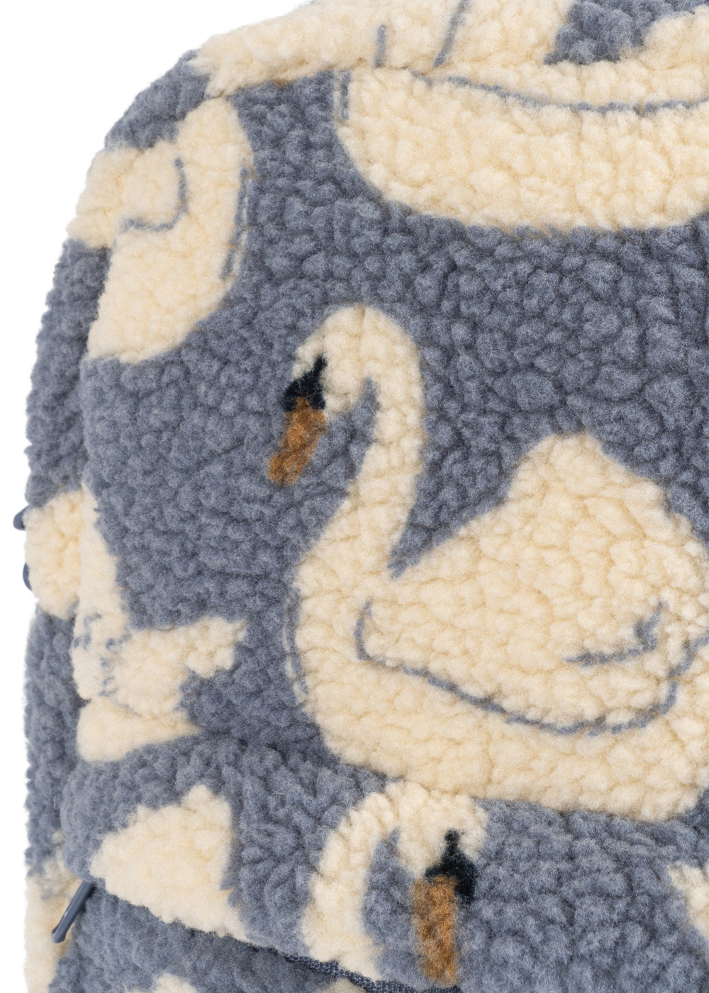 Grand compartiment intérieur ouvert du sac à dos Jody Teddy Swan