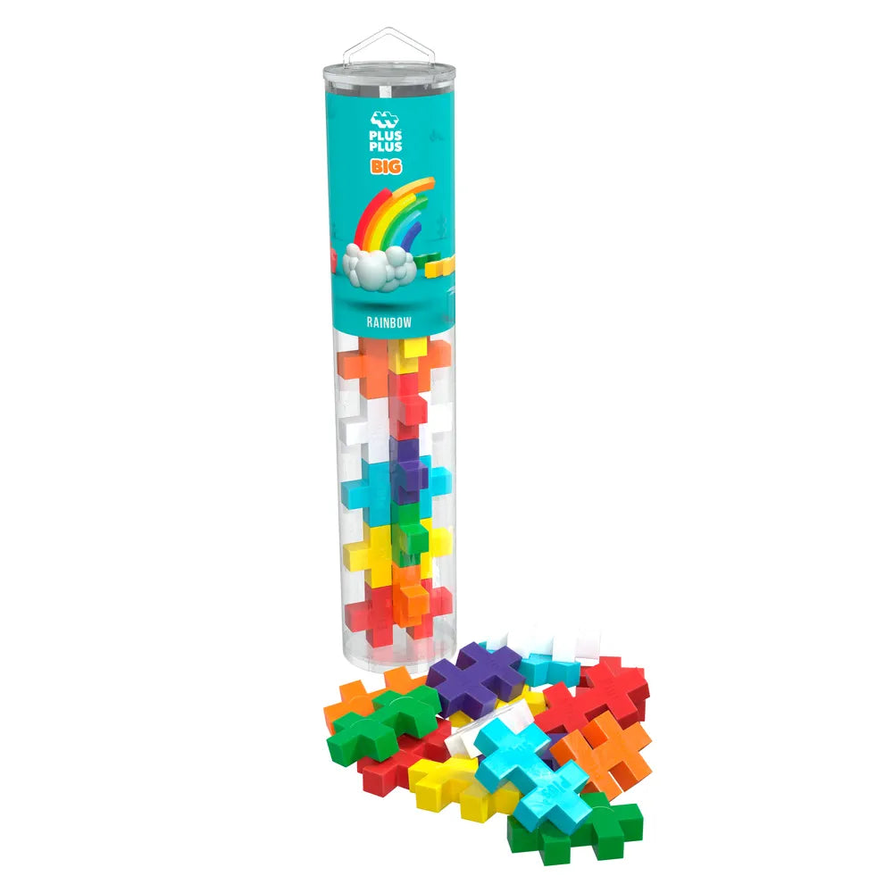 Tube Plus-Plus BIG Arc-en-ciel 15 pièces