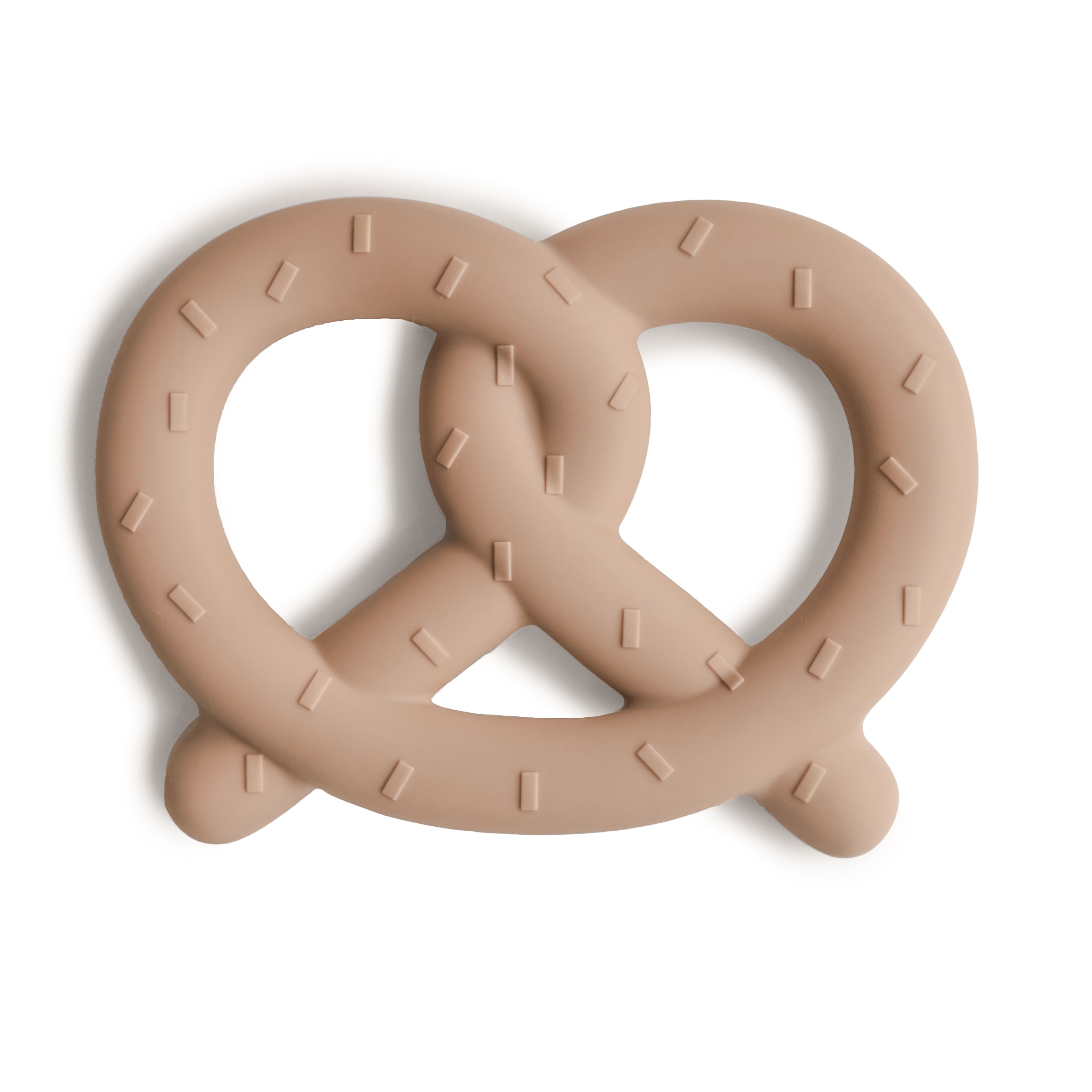 Anneau de dentition Bretzel Mushie en silicone