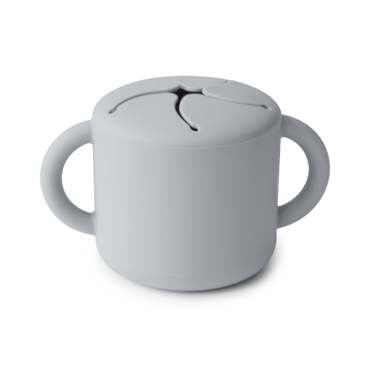 Gobelet à goûter en silicone Stone Mushie