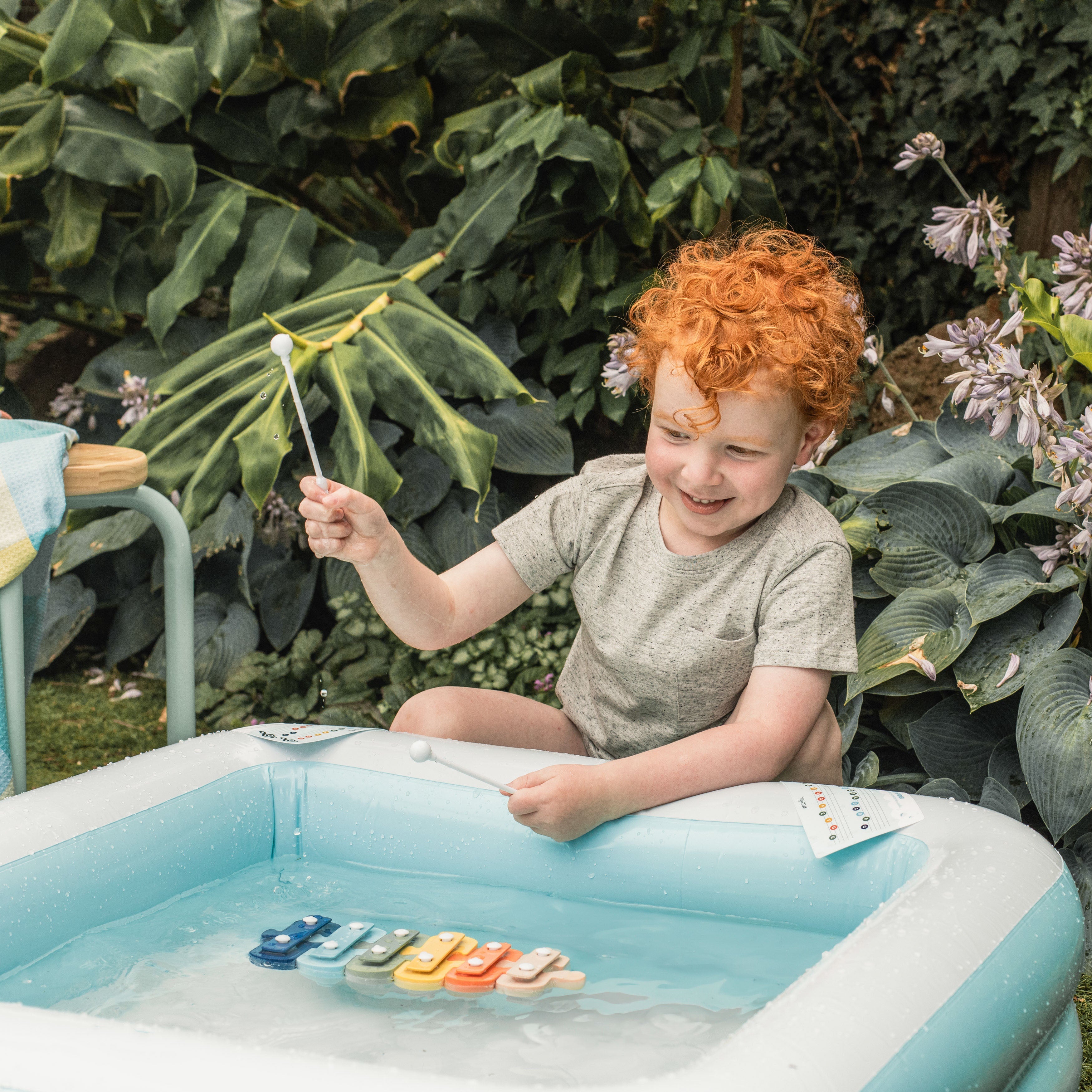 Xylophone de bain flottant Tiger Tribe