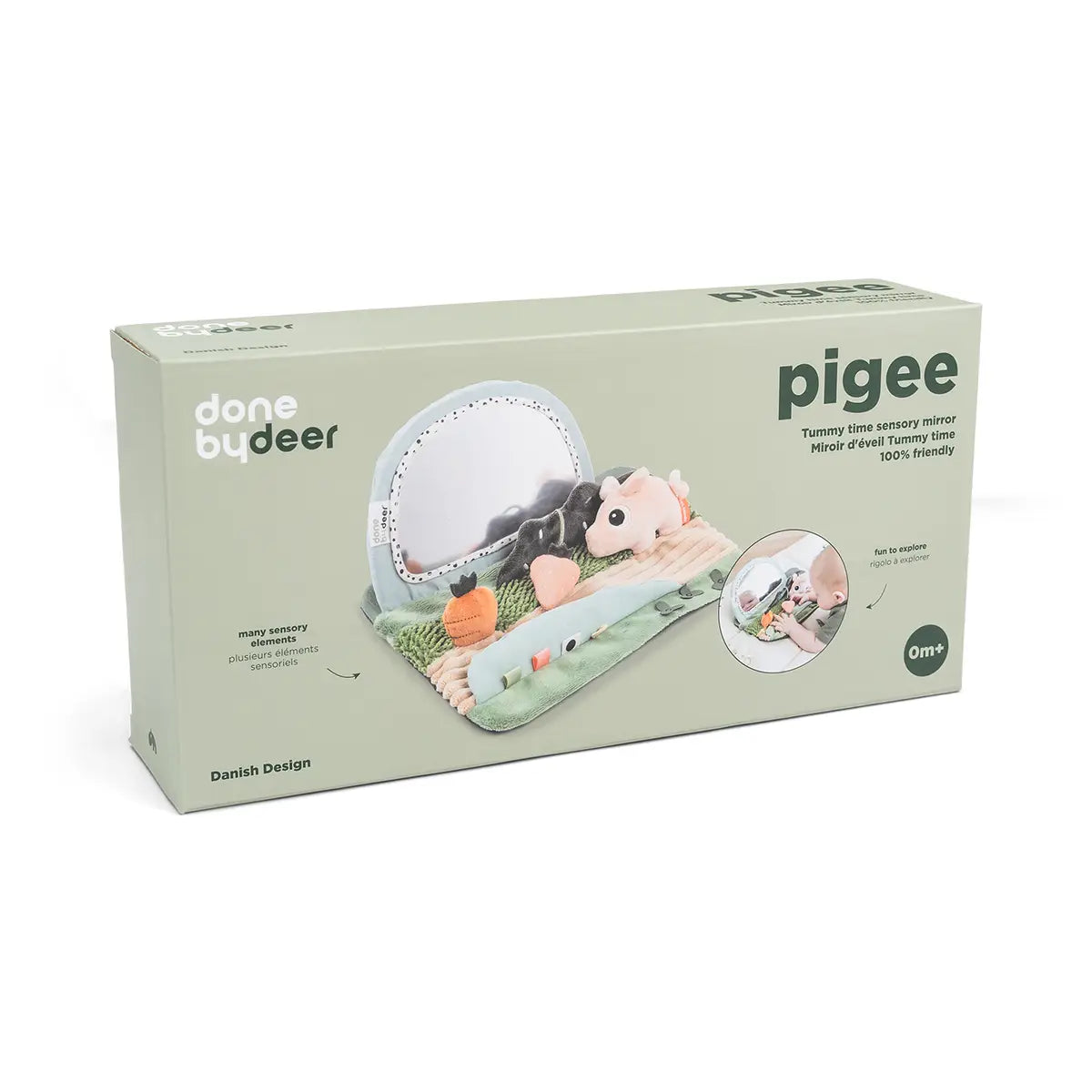 Miroir d'éveil Tummy time - Tiny farm - Multicolore