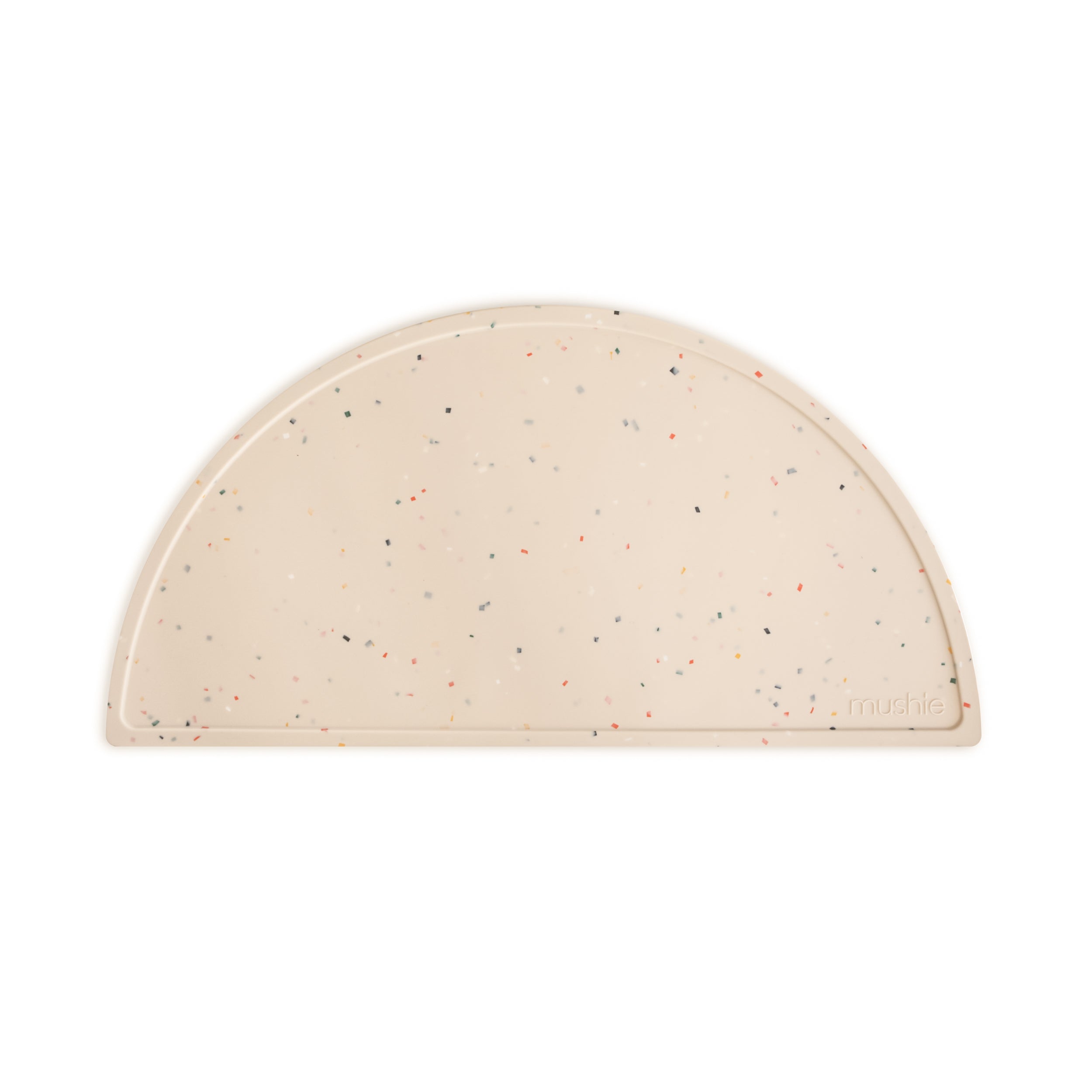 Set de table en silicone Vanilla Confetti Mushie