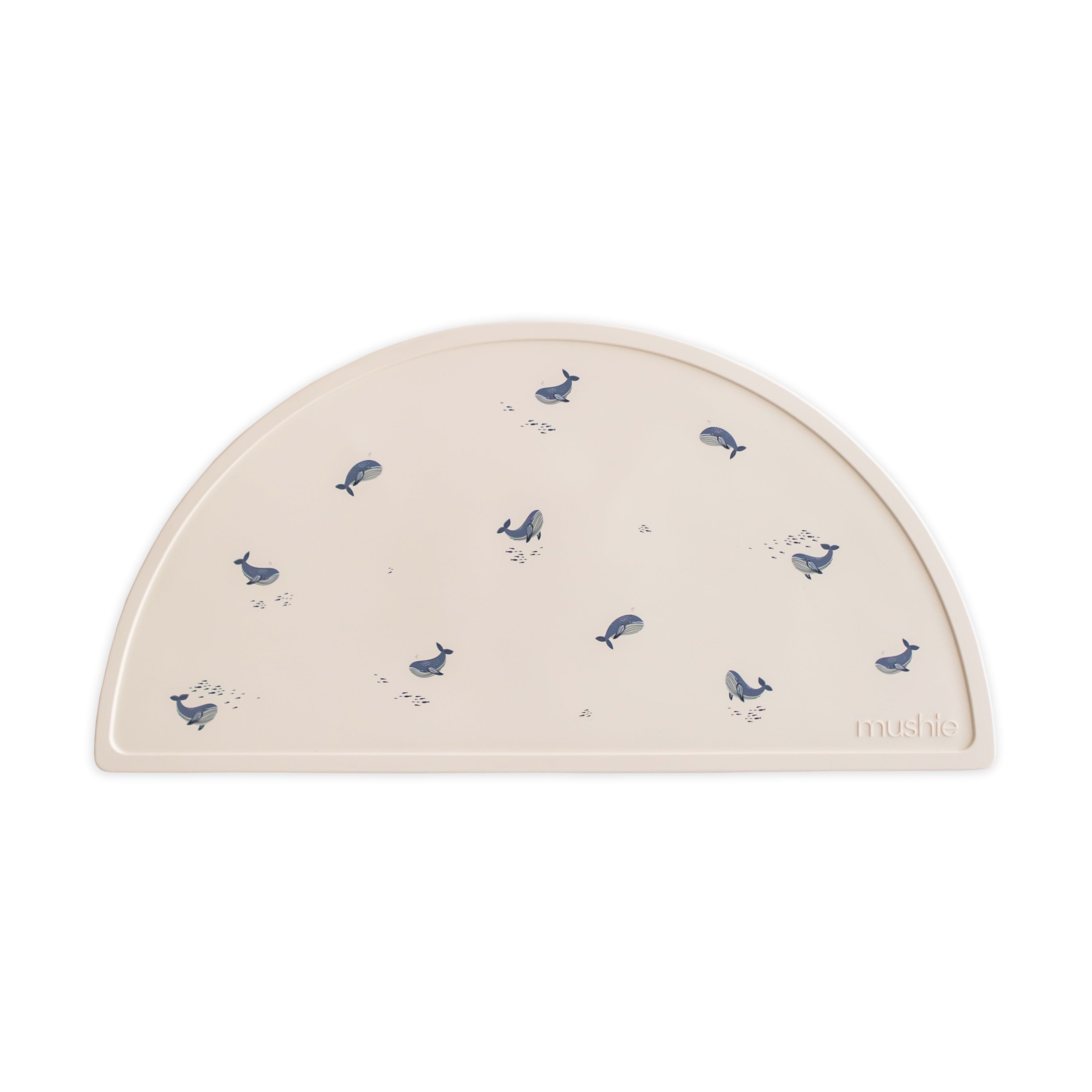 Set de table en silicone Whales Mushie