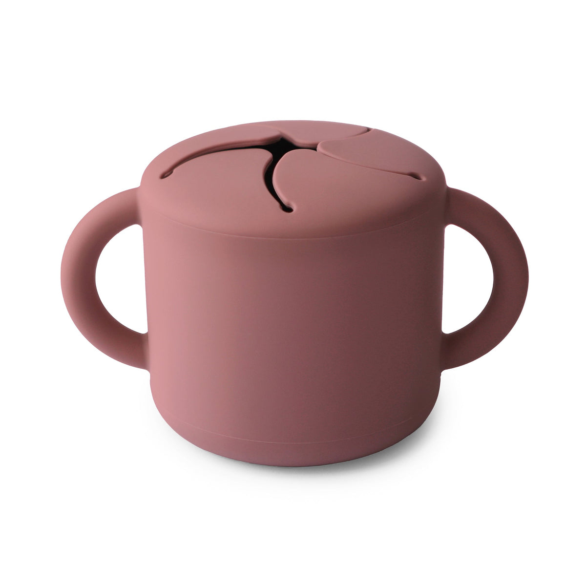 Gobelet à goûter en silicone Woodchuck Mushie