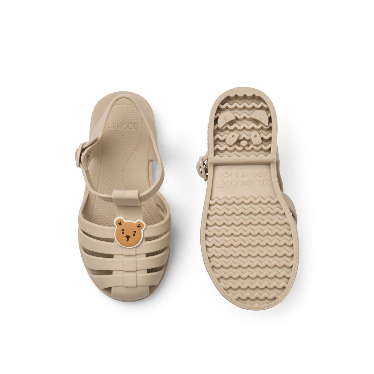Sandale de plage Bre Liewood ourson sable vue de profil
