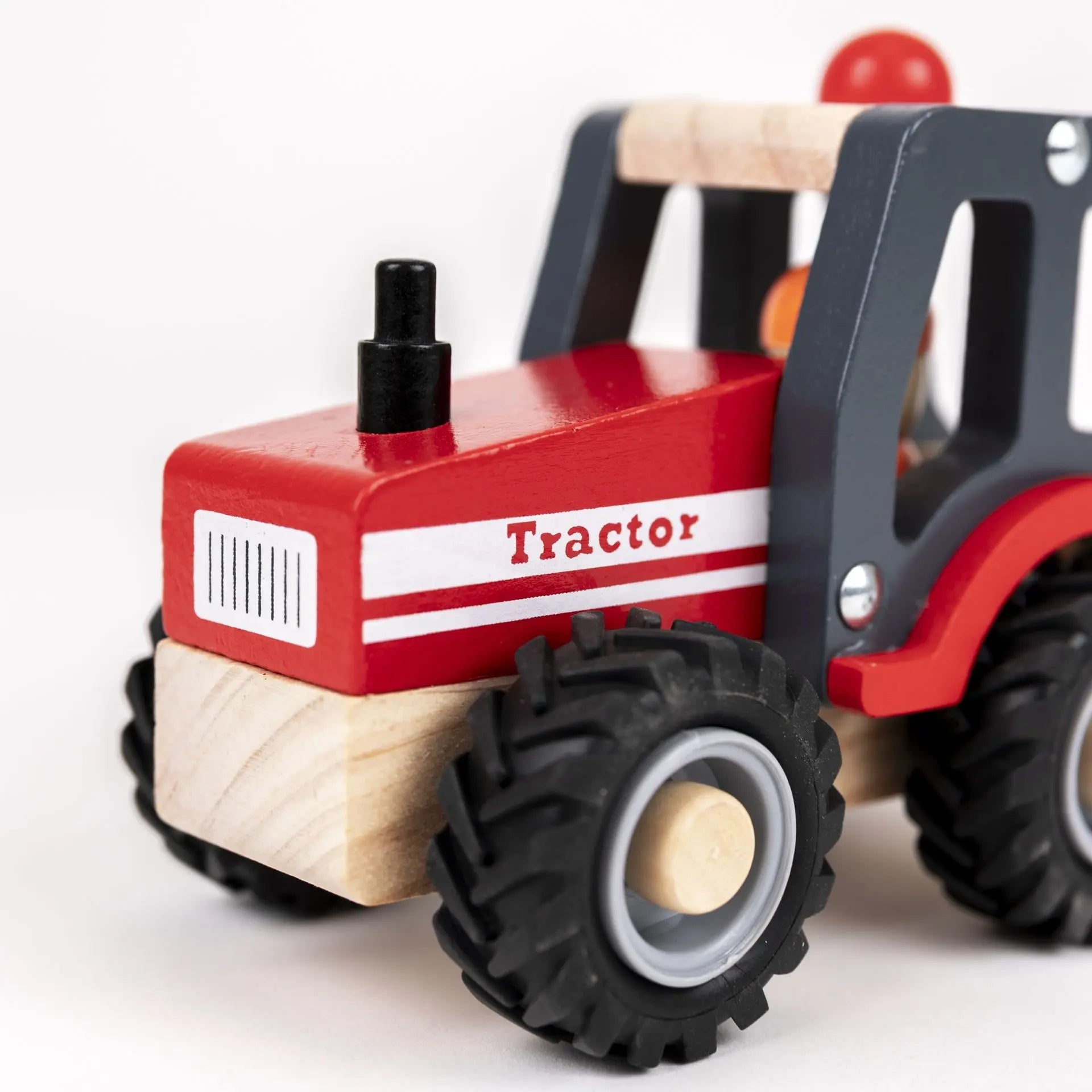 Moteur rouge du tracteur en bois Egmont Toys
