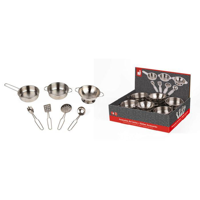 Display des accessoires de cuisine en métal Janod