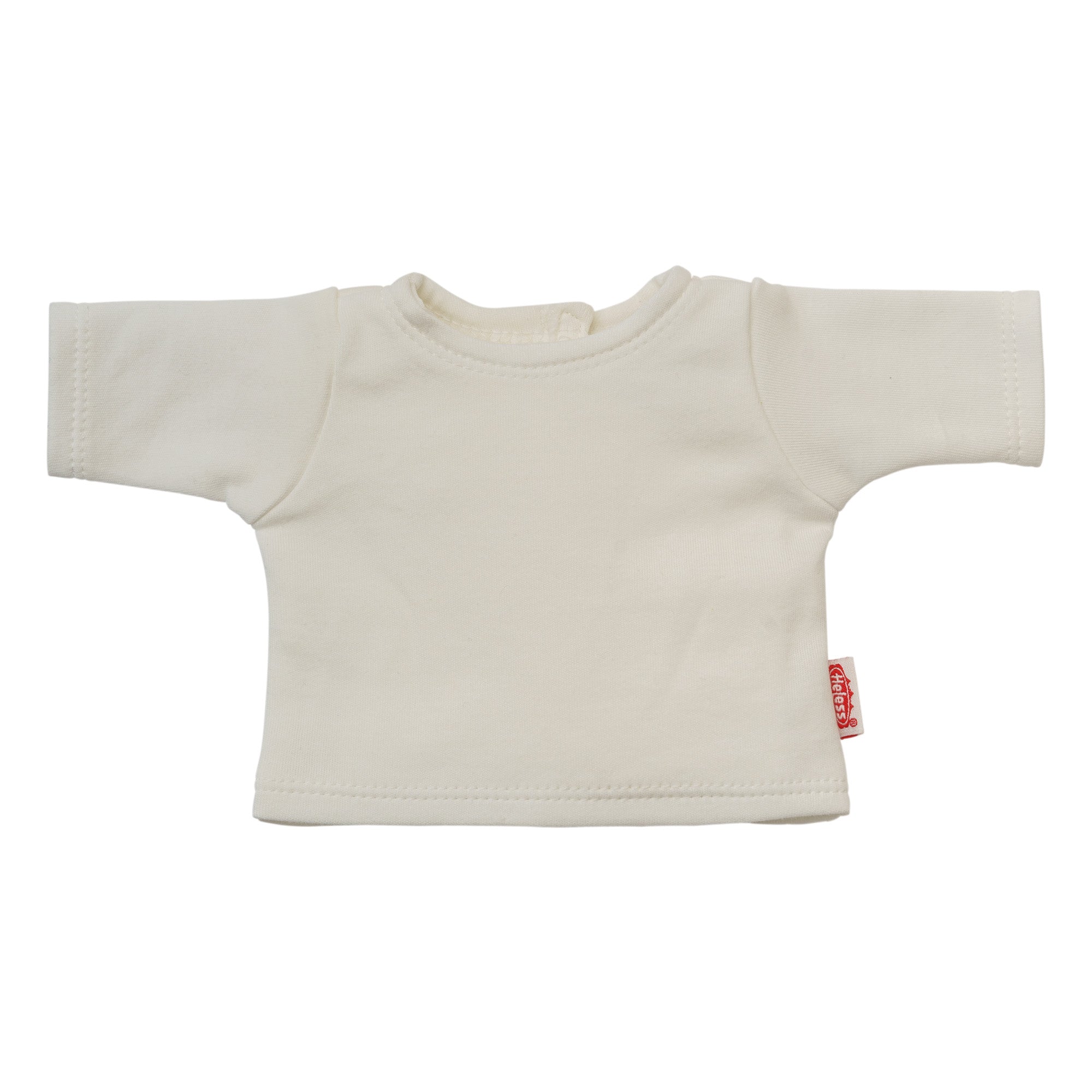 T-shirt blanc à manches longues de l'ensemble Heless