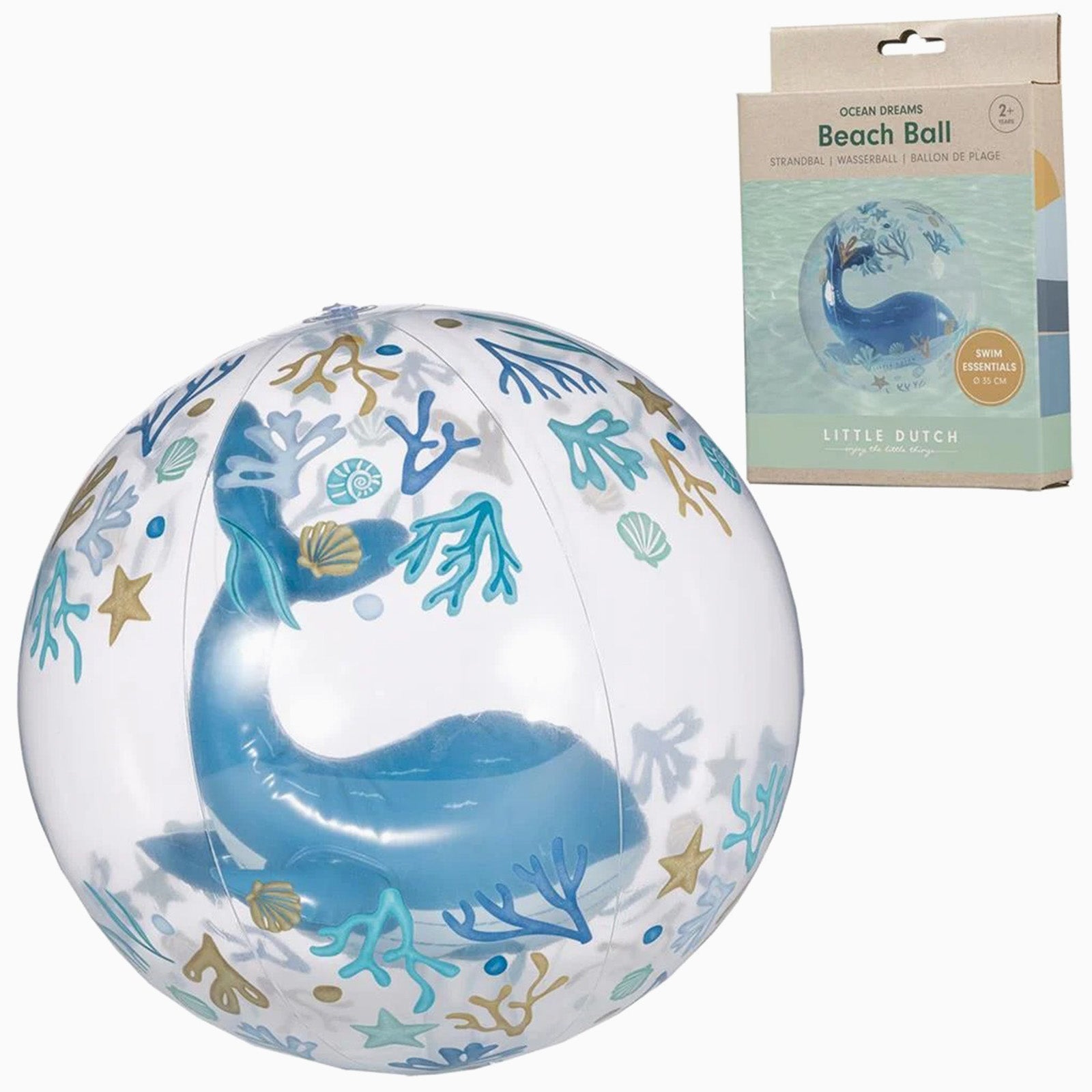 Emballage du ballon de plage 3D Ocean World Little Dutch