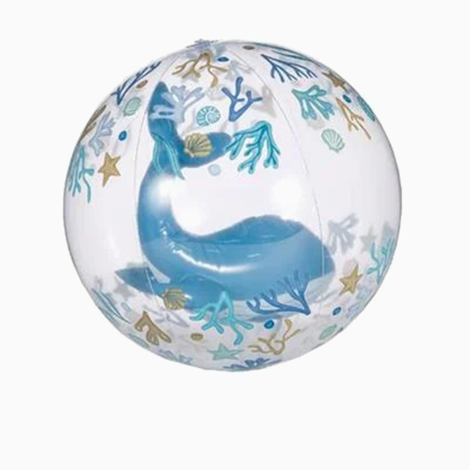 Ballon de plage 3D Ocean World Little Dutch avec sa baleine en volume