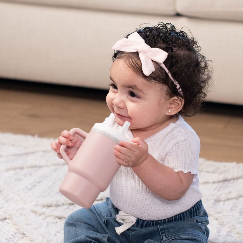 Ma première tasse en silicone Pirouette rose Infantino