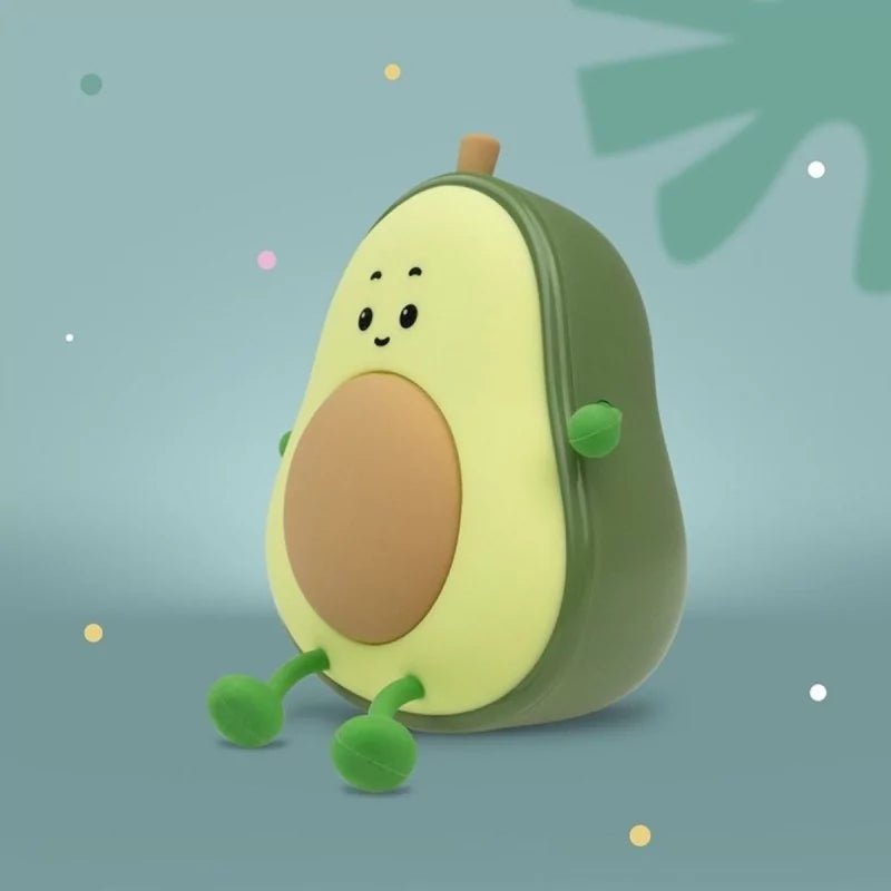 Veilleuse LED Avocado Mary's en forme d'avocat souriant