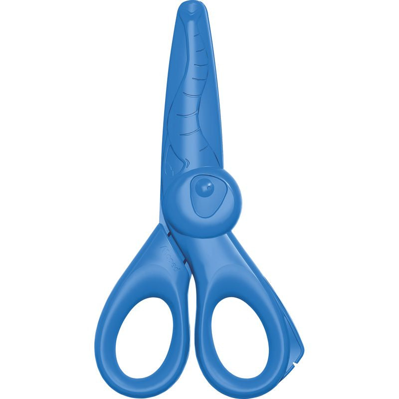 Ciseaux enfant Janod bleus fermés