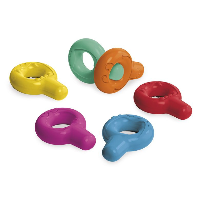 Crayons de cire Mes premiers crayons Janod posés en tas