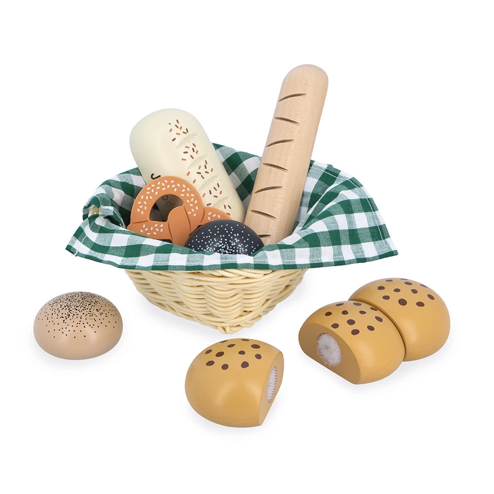 Panier de boulangerie en bois Janod Mamie Soleil