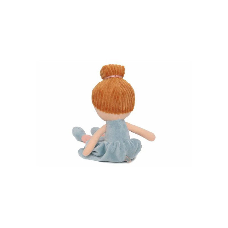 Poupée en peluche Rose Jollein, vue de face