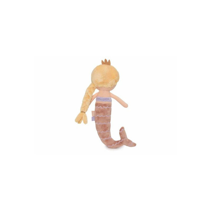 Peluche Sirène Ella Jollein tresse blonde