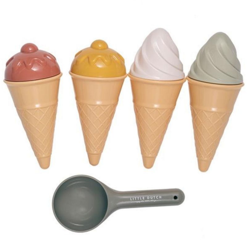 Set de plage Glace Little Dutch contenu