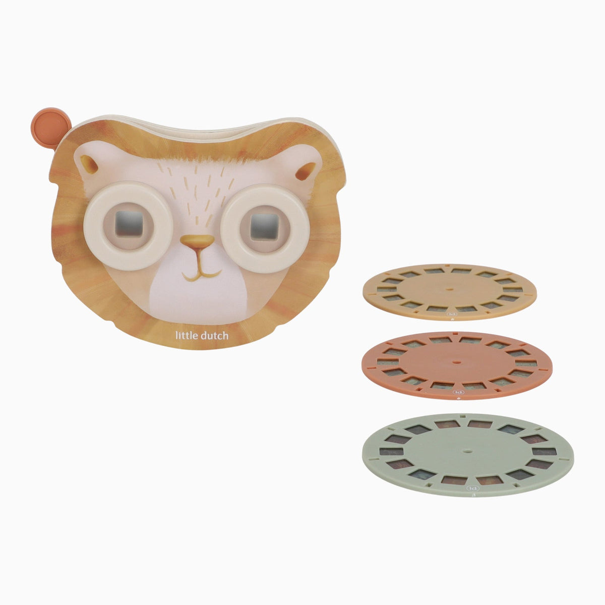 Visionneuse en bois Lion Little Dutch, vue de face